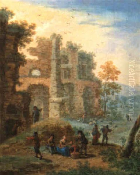 Figures In Landscapes With Ruins - view 1