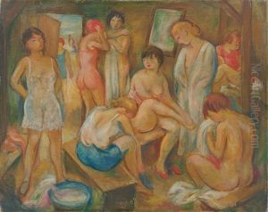 Umkleidekabine by Otto Schoff