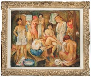 Umkleidekabine by Otto Schoff