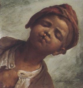 Der Kleine Raucher by Marie Schoffmann