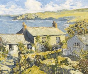 Cliff - Farm by Walter Elmer Schofield