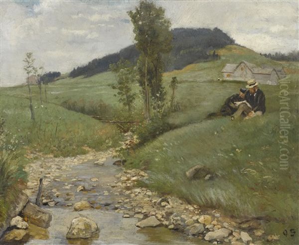 Bachlandschaft Im Schwarzwald - view 1