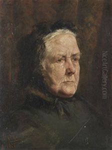Bildnis Einer Alten Frau by Otto Scholderer