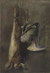 Jagdstillleben by Otto Scholderer