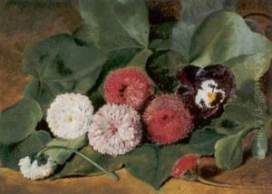 Blumenstilleben Mit Stiefmutterchen