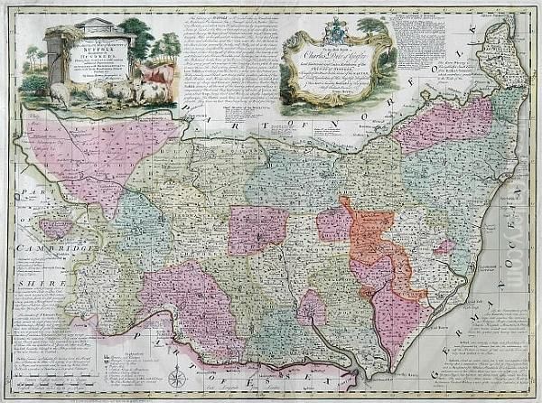 Suffolk (first Issue C.1750) - view 1