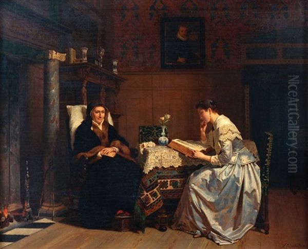 Interior With Figures - view 1