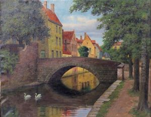 Motiv Aus Brugge by Paul Scholz