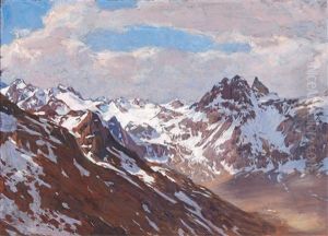 View Of The Western Silvretta by Richard Scholz