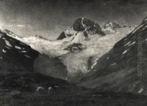 Alpengluhen by Richard Scholz
