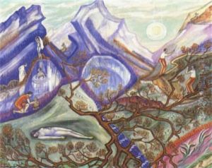 Paysage Onirique by Sophie De Schomberg Szymberska