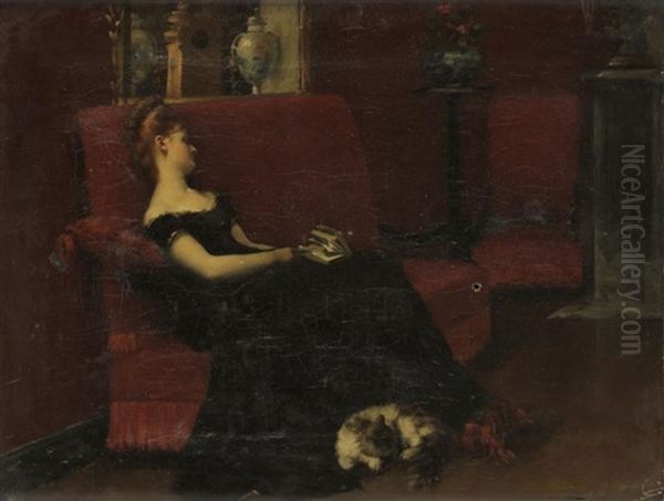 Femme A La Lecture - view 1