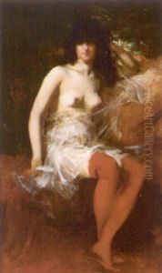 Die Kurtisane by Francois Schommer