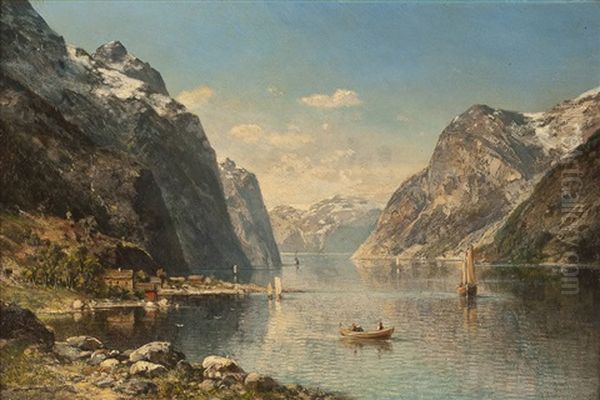Boote Am Fjord - view 1