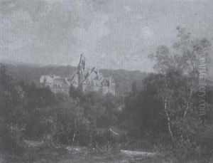 Schlos Friedrichshof In Kronberg by Alfred K.J.O. von Schoenberger