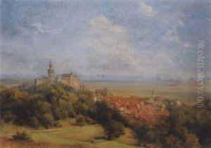 Blick Vom Malerwinkel Auf Kronberg