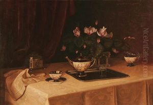 Afternoon Tea by Ignaz Schoenbrunner the Elder