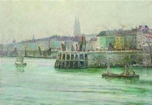 Der Fischereihafen Von Ostende