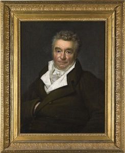 Portrait Of Christian Abraham Heineken (1752-1818), Half-length, Wearing A Dark Coat And White Stock