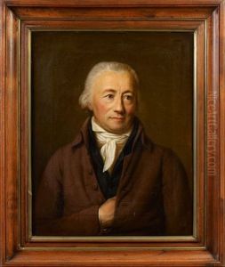 Portrait Du Pasteur Mathias Engel, De Colmar (+ Portrait De Catherine Engel, Nee Ehrlen; 2 Works) Portrait Du Pasteur Mathias Engel, De Colmar (+ Portrait De Catherine Engel, Nee Ehrlen; 2 Works)