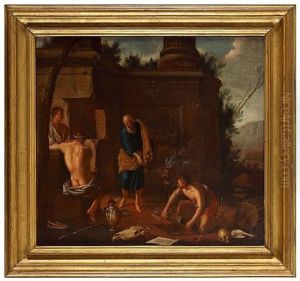 The Finding Of The Treasure by Johann Heinrich Schoenfeldt