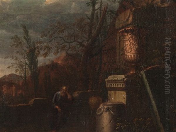 Capriccio With Philosopher - view 1