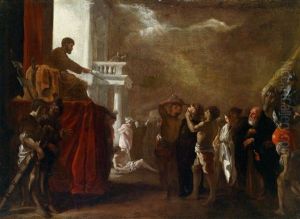 Der Heilige Cyriakus by Johann Heinrich Schoenfeldt