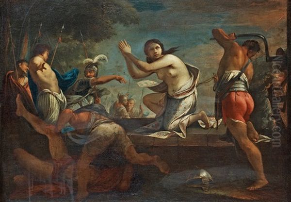 Schonfeld_johann Heinrich The Martyrdom Of Saint Catherine - view 1