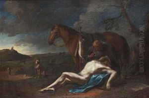 The Good Samaritan by Johann Heinrich Schoenfeldt