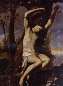 Saint Sebastian by Johann Heinrich Schoenfeldt