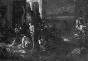 Le Massacre Des Innocents by Johann Heinrich Schoenfeldt