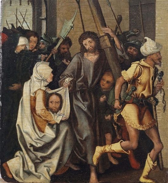 Christ And Saint Veronica On The Way To Calvary - view 1