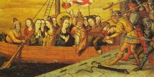 The Martyrdom Of Saint Ursula by Martin Schongauer