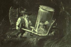 Zwerg Mit Wetterpropheten by Alfred Schoenian