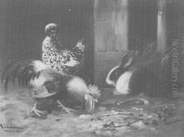 Huhner Und Kaninchen - view 1