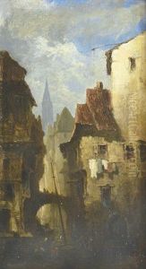Ansicht Aus Strassburg by Gustav Schoenleber
