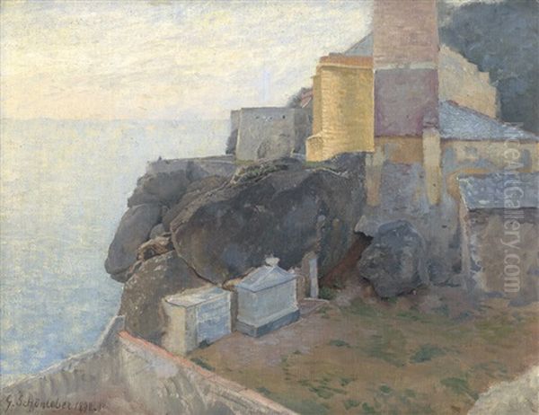 Hauser An Der Steilkuste Von Portofino - view 1
