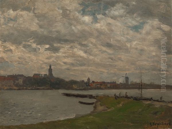 Blick Uber Die Waal Auf Nijmegen - view 1