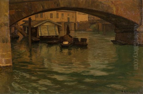 Unter Der Brucke, Strasbourg - view 1
