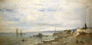 Paysage Marin by Gustav Schoenleber
