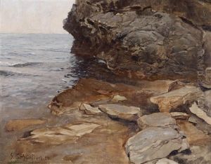 Felsufer Nervi by Gustav Schoenleber