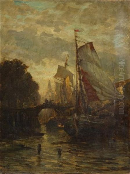 Busy Harbor - view 1
