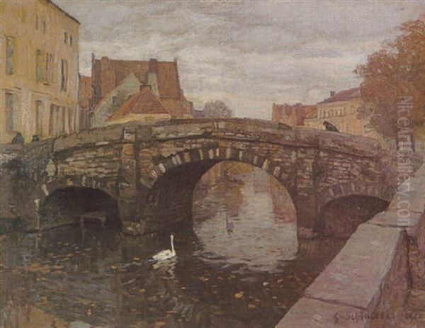 Brugge, Pont Des Augustins - view 1
