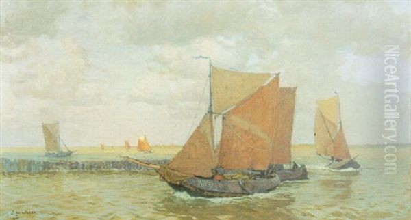 Heimkehrende Fischerboote (veere) - view 1