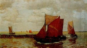 Heimkehrende Fischerboote, Veere