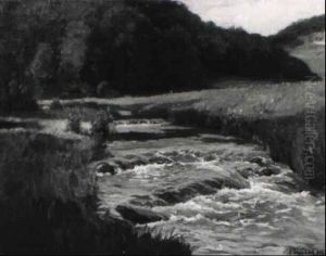 Landschaft Um Bietigheim by Gustav Schoenleber