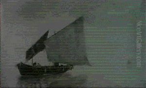 Venezianische Fischerboote In Den Lagunen
