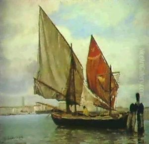 Venezianisches Fischerboot Venezianisches Fischerboot