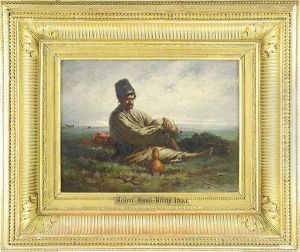 Sitting Man With A Pipe