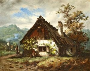 Alpesi Idill by Alois Schoenn